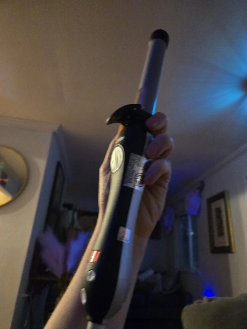Beachwaver S1 Curling Wand in Metallic Silver
